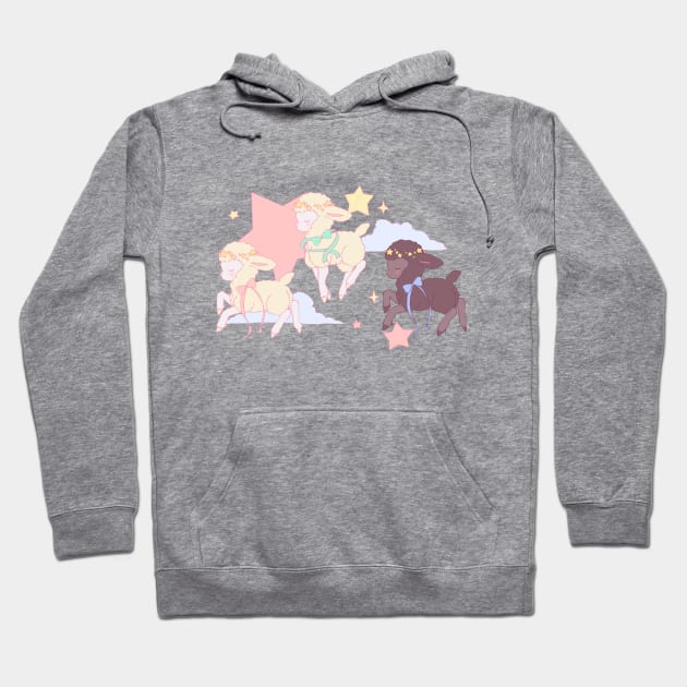 Baa, Baa, Black Sheep Hoodie by Blankit